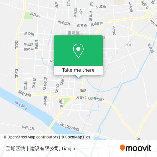 宝坻区城市建设有限公司 map