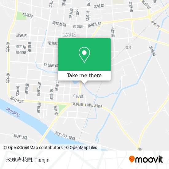 玫瑰湾花园 map