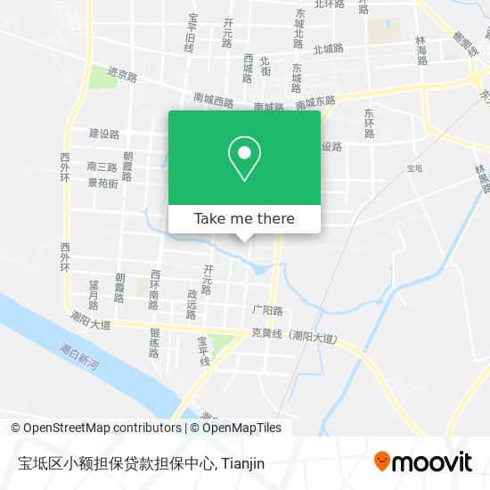 宝坻区小额担保贷款担保中心 map