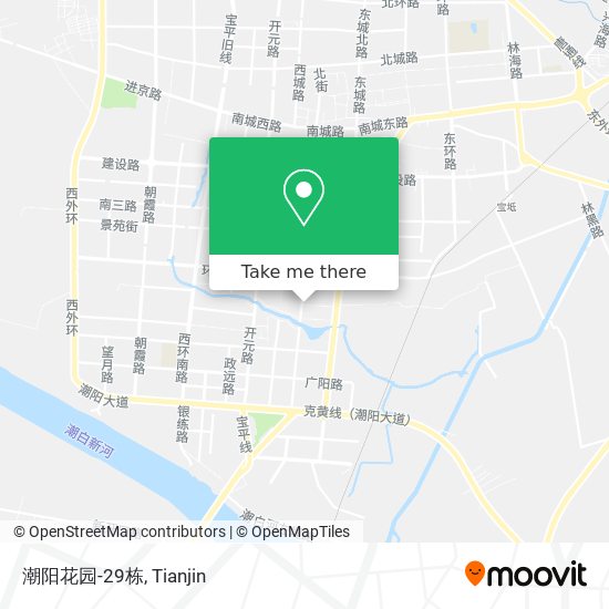 潮阳花园-29栋 map