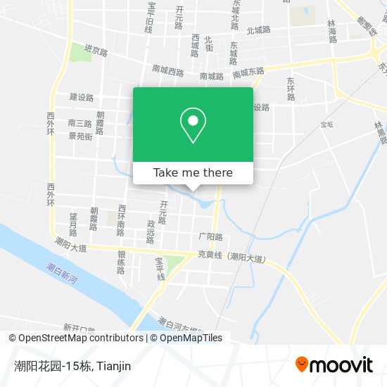 潮阳花园-15栋 map