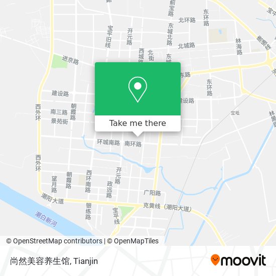 尚然美容养生馆 map