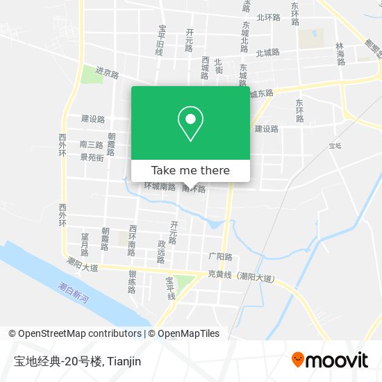 宝地经典-20号楼 map