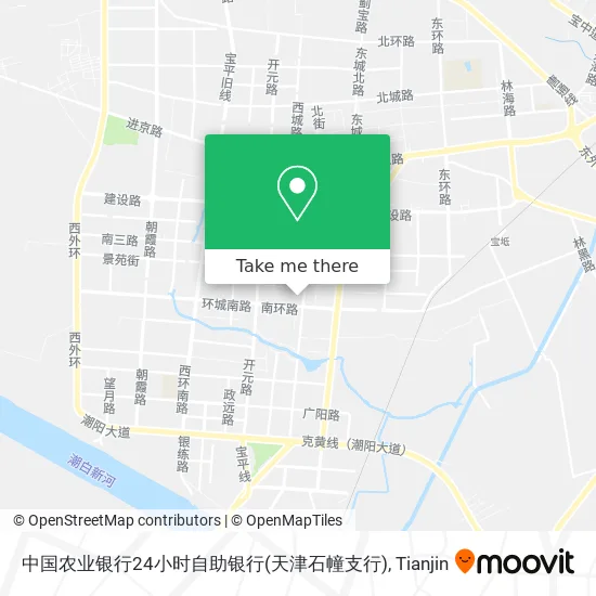 中国农业银行24小时自助银行(天津石幢支行) map