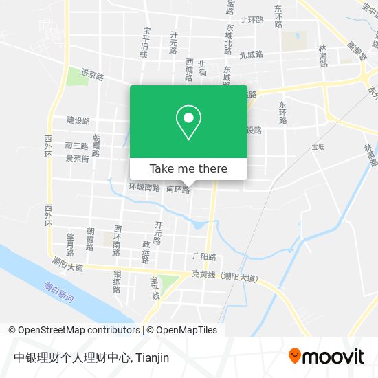 中银理财个人理财中心 map