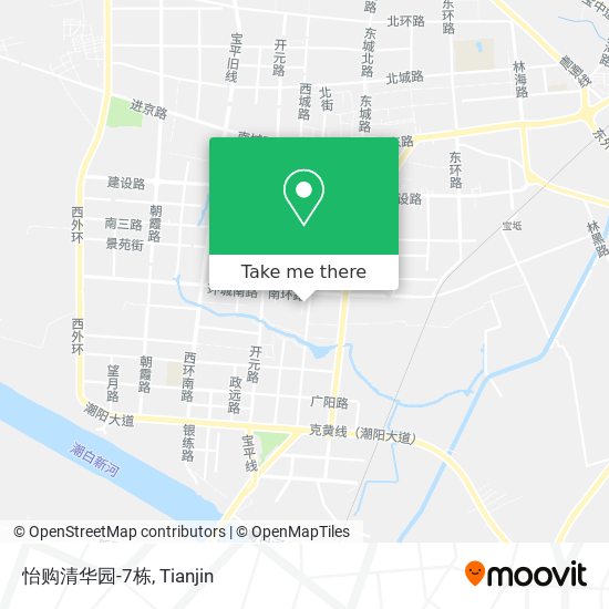 怡购清华园-7栋 map