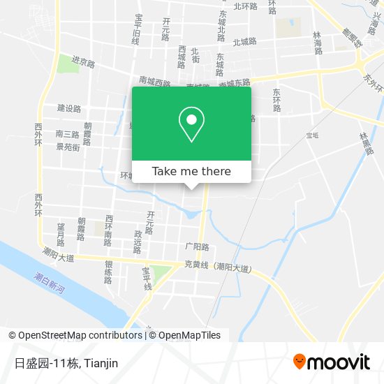 日盛园-11栋 map