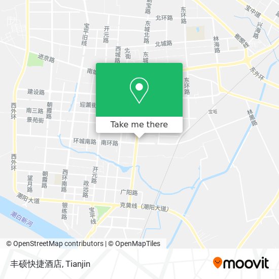 丰硕快捷酒店 map