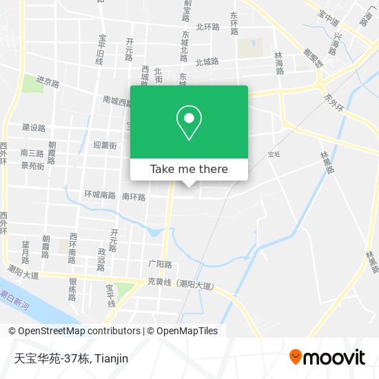天宝华苑-37栋 map