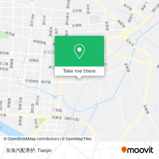 东海汽配养护 map