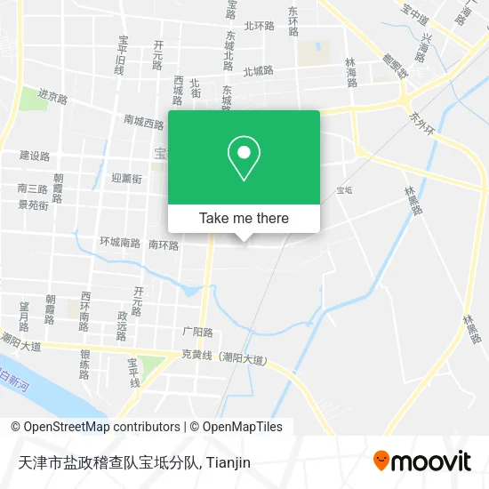 天津市盐政稽查队宝坻分队 map