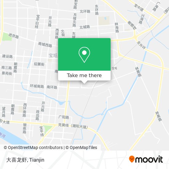 大喜龙虾 map