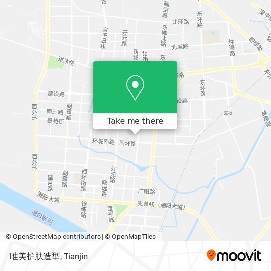 唯美护肤造型 map