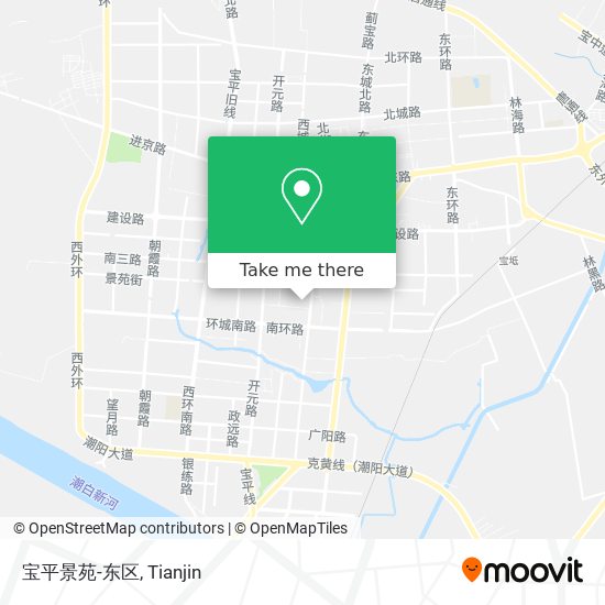 宝平景苑-东区 map