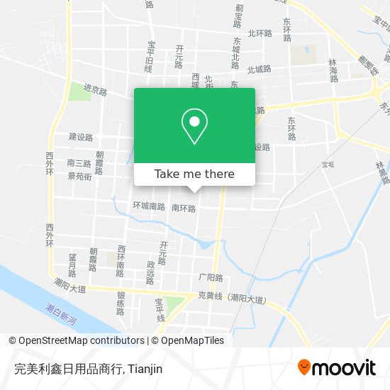 完美利鑫日用品商行 map