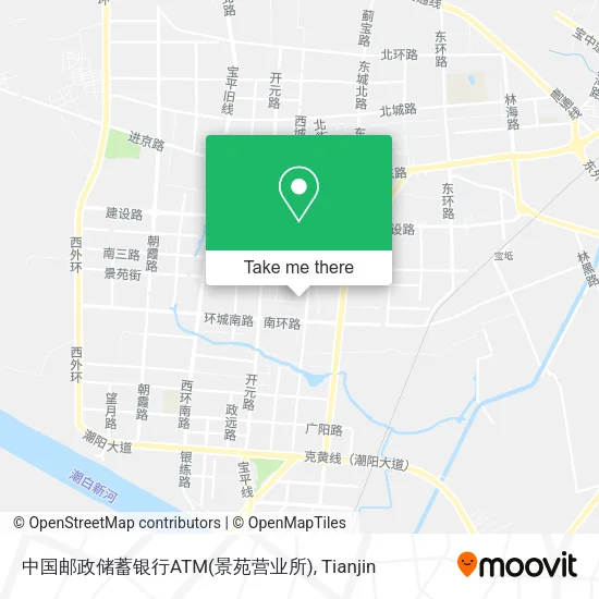 中国邮政储蓄银行ATM(景苑营业所) map