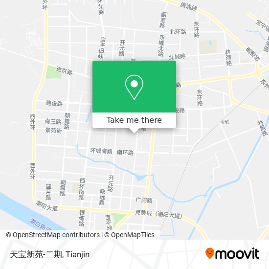 天宝新苑-二期 map