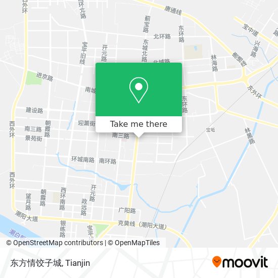 东方情饺子城 map