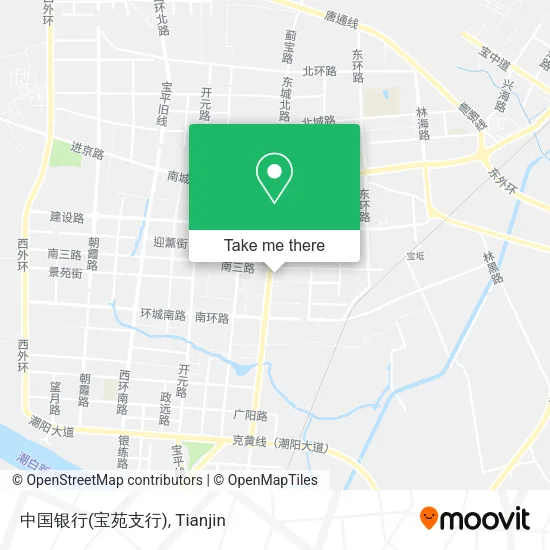 中国银行(宝苑支行) map