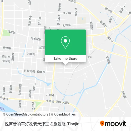 悦声音响车灯改装天津宝坻旗舰店 map