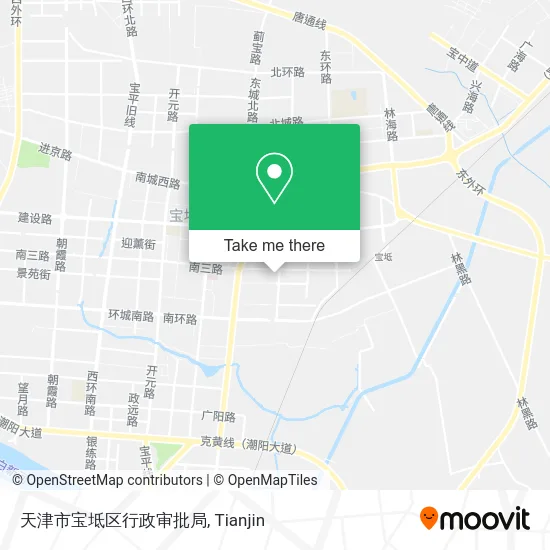 天津市宝坻区行政审批局 map