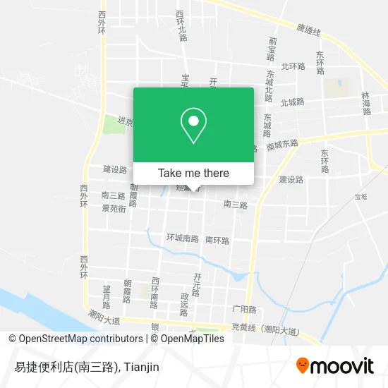 易捷便利店(南三路) map