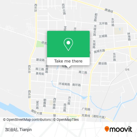 加油站 map