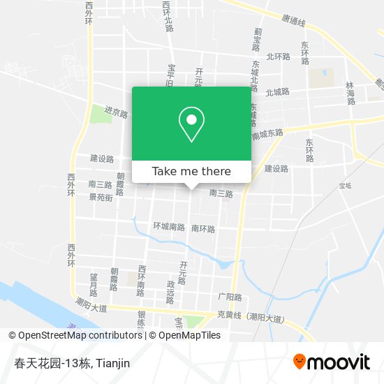 春天花园-13栋 map