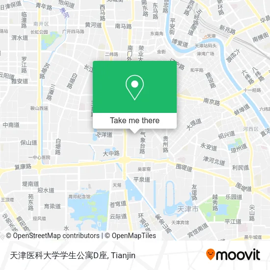 天津医科大学学生公寓D座 map