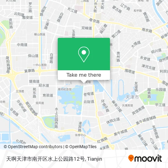 天啊天津市南开区水上公园路12号 map