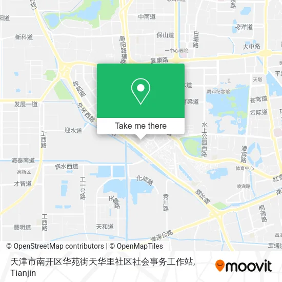 天津市南开区华苑街天华里社区社会事务工作站 map