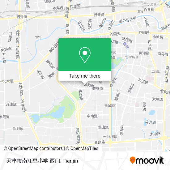 天津市南江里小学-西门 map
