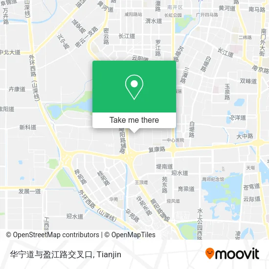 华宁道与盈江路交叉口 map