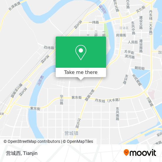营城西 map