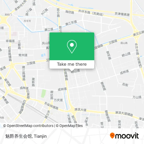 魅爵养生会馆 map