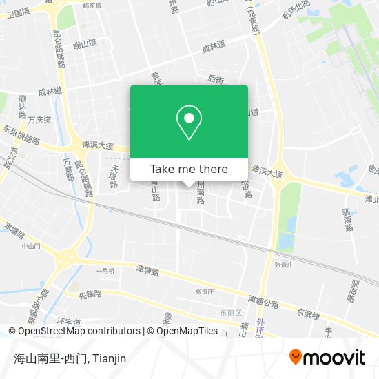海山南里-西门 map