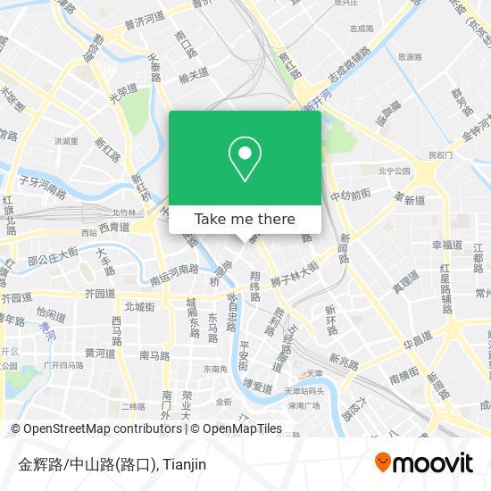 金辉路/中山路(路口) map