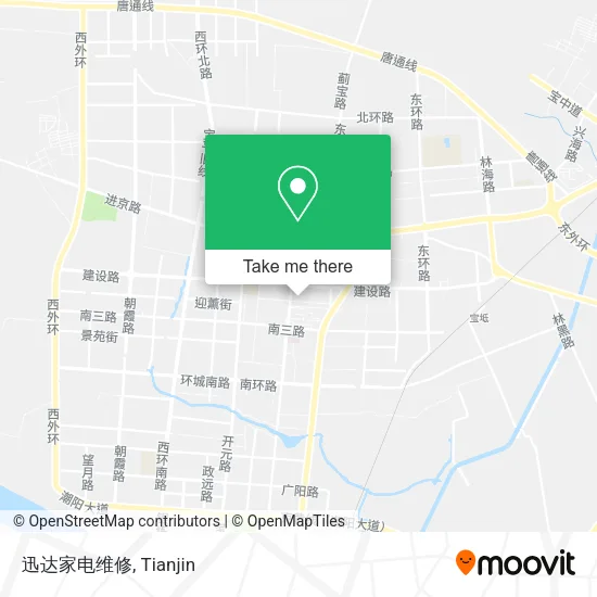 迅达家电维修 map