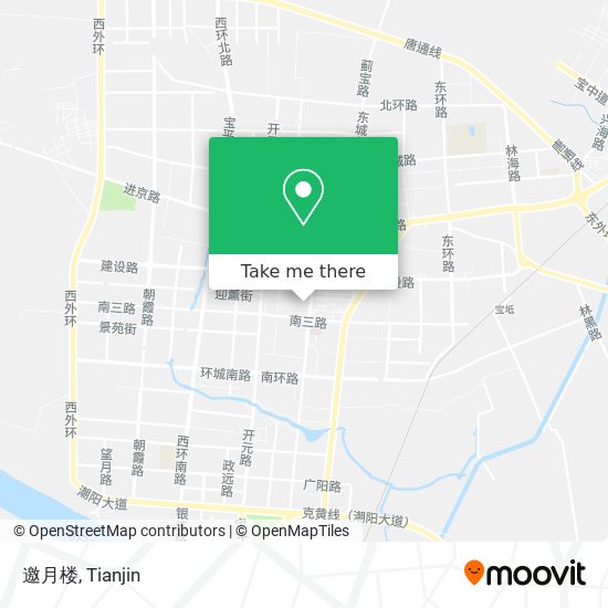 邀月楼 map