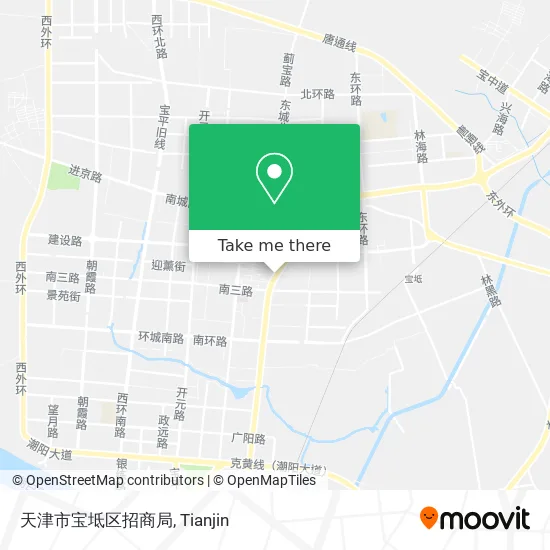 天津市宝坻区招商局 map