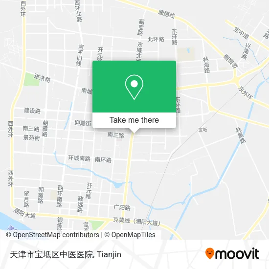 天津市宝坻区中医医院 map
