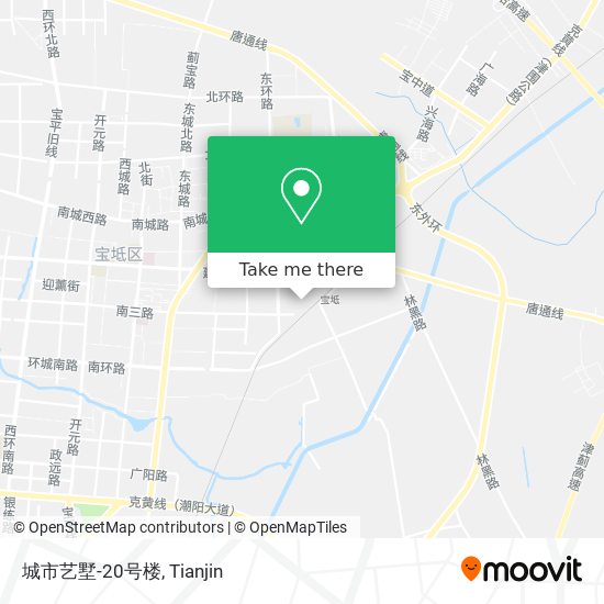 城市艺墅-20号楼 map