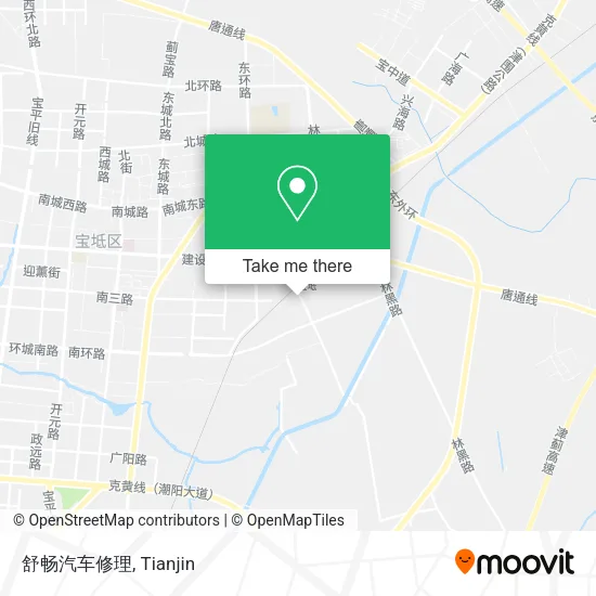 舒畅汽车修理 map