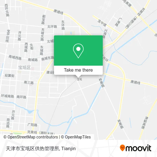 天津市宝坻区供热管理所 map