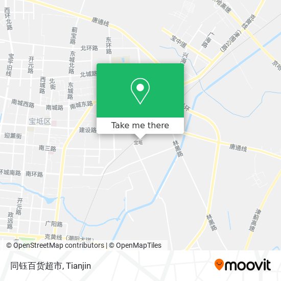 同钰百货超市 map
