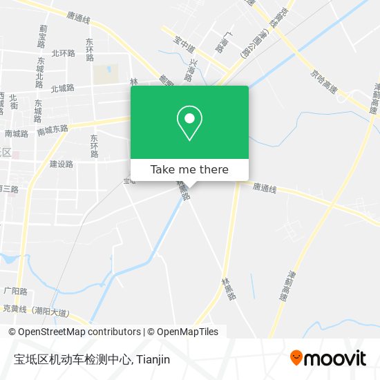 宝坻区机动车检测中心 map
