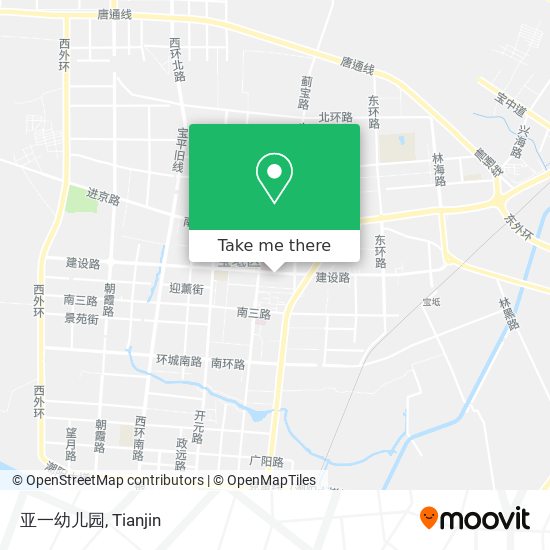 亚一幼儿园 map
