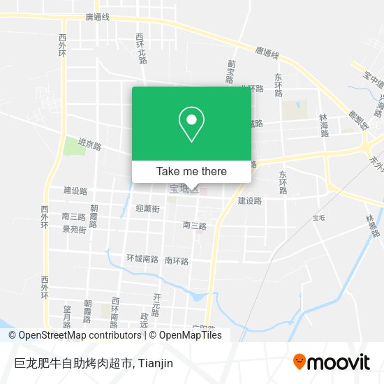 巨龙肥牛自助烤肉超市 map