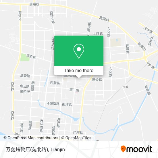万鑫烤鸭店(苑北路) map