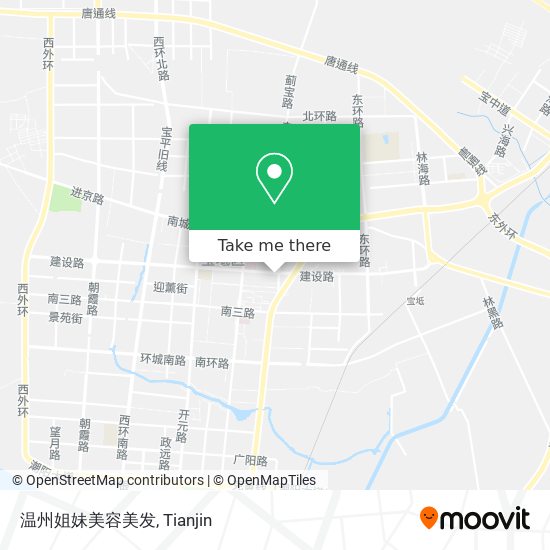 温州姐妹美容美发 map